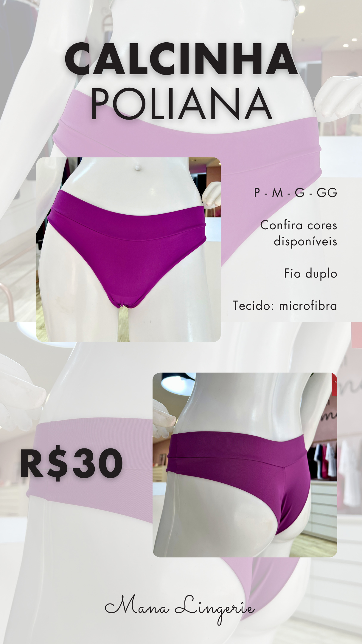 Calcinha Poliana